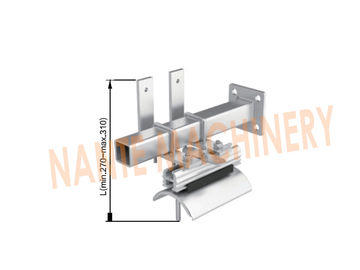 Galvanized Steel I-Beam Trolleys At Speed 300 m/min With Ball Bearing C Rail Festoon System