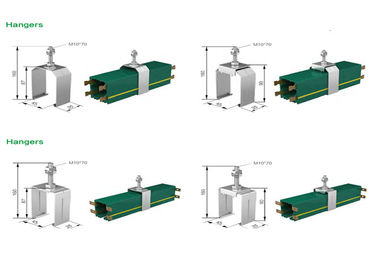 Sliding Line Busbar Overhead Crane Spare Parts Power Pipe Enclosed Conductor System