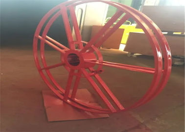 Red Color Motorized Cable Reeling System With Optimal Corrosion Protection