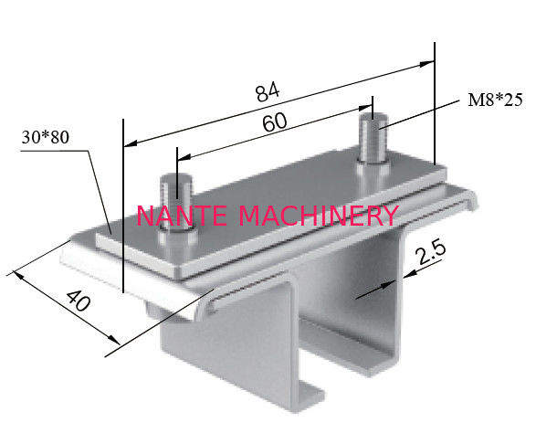 Galvanized Steel C32 Hanger For C-track & Angle Steel Support Bracket Festoon Cable Systems