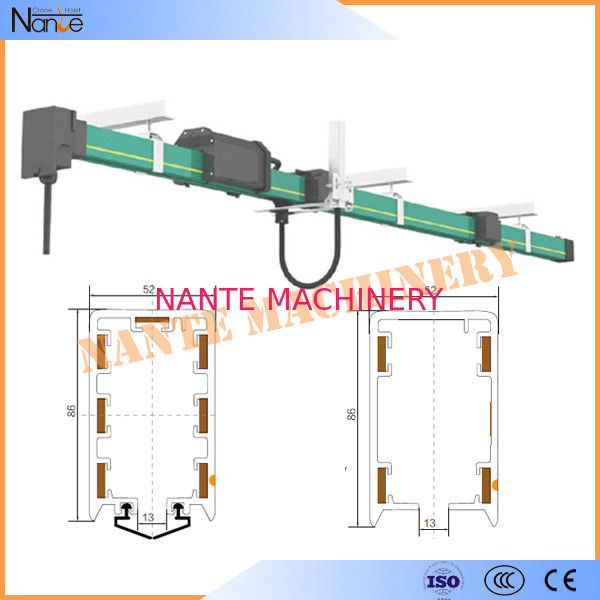 PVC Shrouded Conductor Rail Corrosion Resistance For Mobile Electrification System